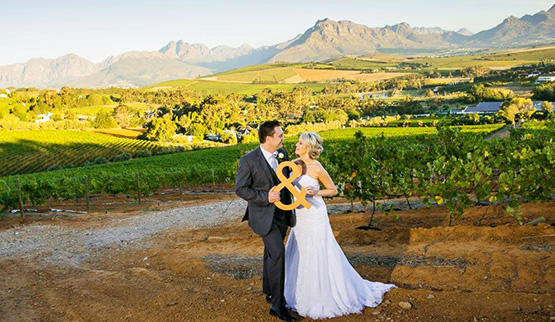 Cape Winelands Hotel wedding venues.